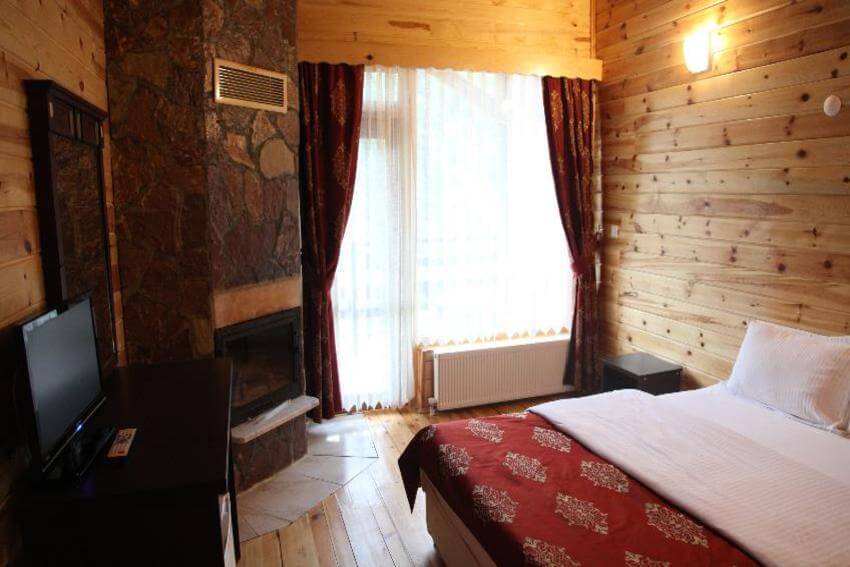 Şömineli Bungalow Oda
