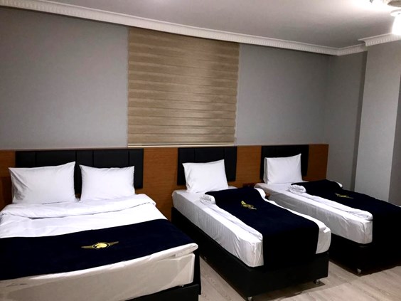 Alemdaroğlu Airport Hotel Dört Kişilik Oda Resimleri