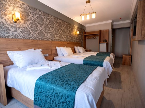 Acar Hotel Kırıkkale Standart Triple Oda Resimleri