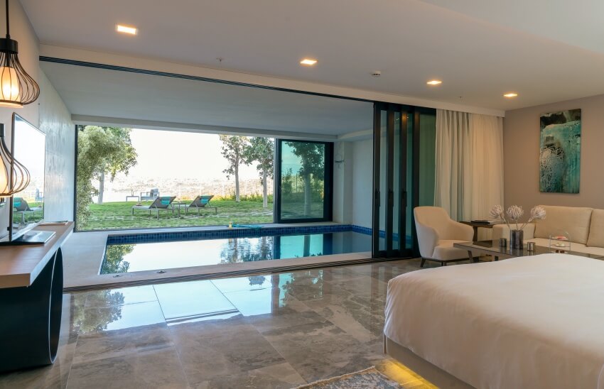 Le Meridien Bodrum Beach Resort Grand Indoor Pool Suite (1 Bedroom) Resimleri