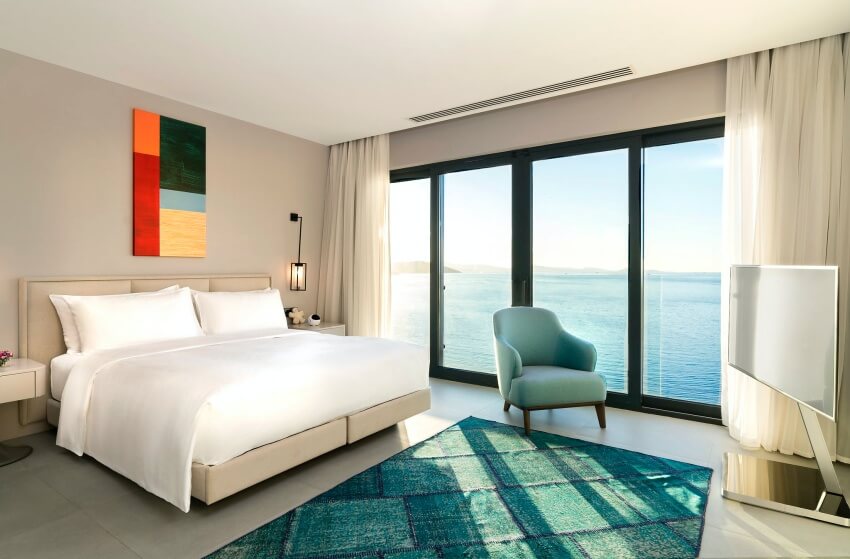 Le Meridien Bodrum Beach Resort Deluxe Deniz Manzaralı Sofalı Oda  Resimleri