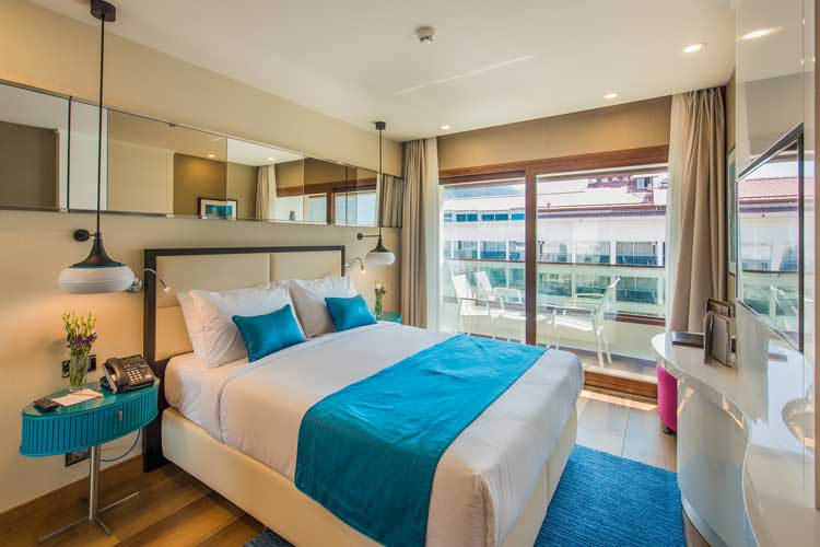 Elite World Marmaris Hotel Deluxe Kara Manzaralı Oda Resimleri