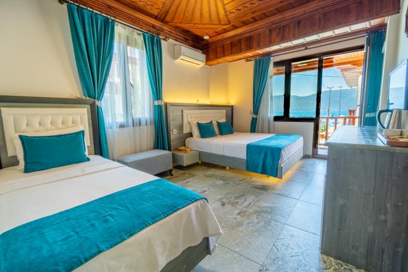 İskelem Butik Otel İptal Edilemez Triple (3 kişilik) Oda Resimleri