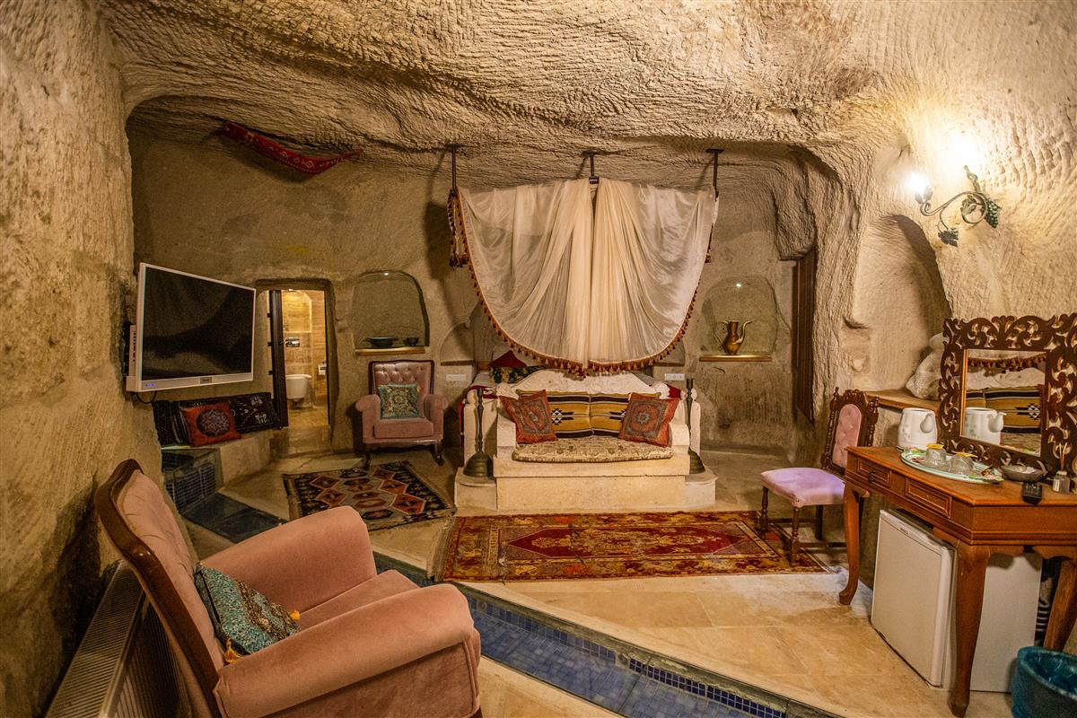Nar Cave House Hotel Debi Derya Mağara Oda Resimleri