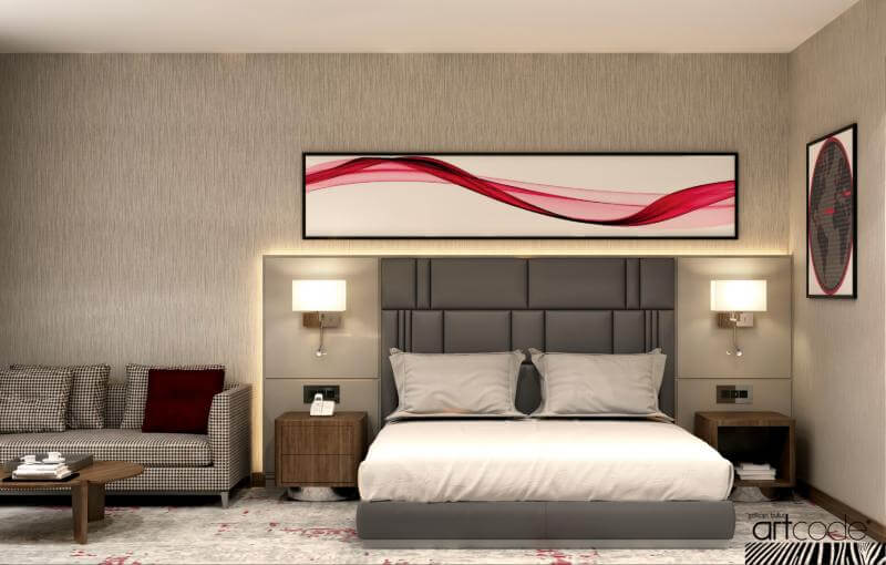 Ramada by Wyndham Rize Fındıklı Kara Manzaralı French Bed Oda Resimleri